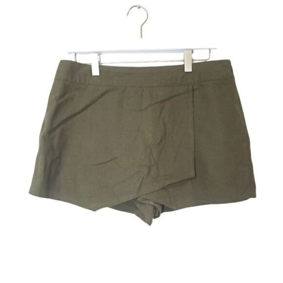 Gap Factory Olive Green Cast Skort size USA 6 - Picture 1 of 12